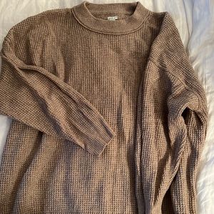 Aerie waffle sweater